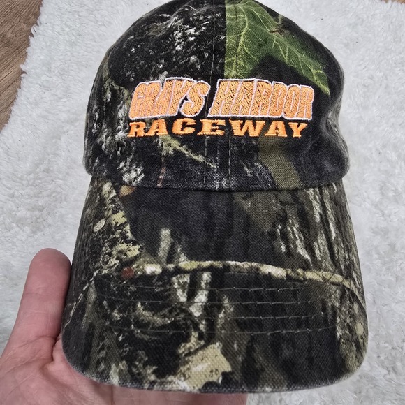 Port Authority Other - Grays Harbor Raceway Camo Hat Port Authority Mossy Oak Break-Up Baseball Cap